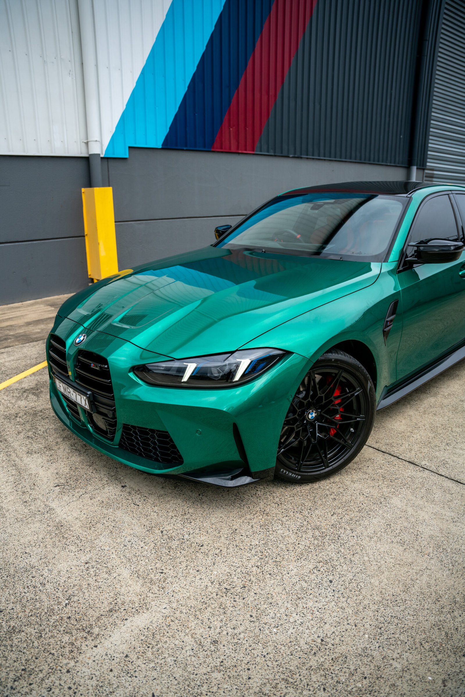 2025 green bmw m3 lci